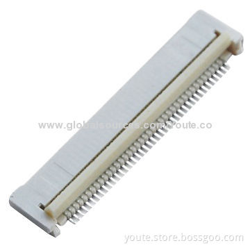 FPC Connector, 0.5mm, H = 2.0mm, Back Flip Type